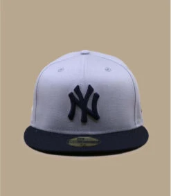 NEW ERA Series 59Fifty NY Gray 4 NEW ERA Series 59Fifty NY Gray -Célèbre Chapeaux Magasin series 59fifty ny gray 2