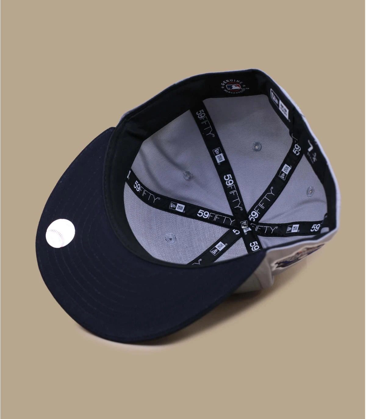 Series 59Fifty NY gray NEW ERA Series 59Fifty NY Gray -Célèbre Chapeaux Magasin series 59fifty ny gray 5