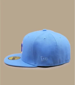NEW ERA Side Patch 5950 Chicago Cubs Sky Pink -Célèbre Chapeaux Magasin side patch 5950 chicago cubs sky pink 5