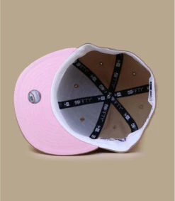 NEW ERA Side Patch 5950 Colorado Rockies Camel Pink -Célèbre Chapeaux Magasin side patch 5950 colorado rockies camel pink 3