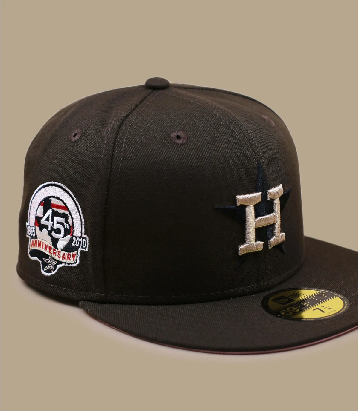 Side Patch 5950 Houston Astros walnut pink NEW ERA Side Patch 5950 Houston Astros Walnut Pink -Célèbre Chapeaux Magasin side patch 5950 houston astros walnut pink 1