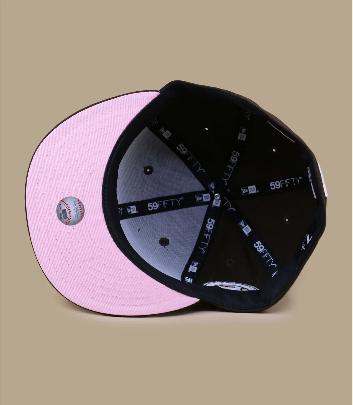 Side Patch 5950 Houston Astros walnut pink NEW ERA Side Patch 5950 Houston Astros Walnut Pink -Célèbre Chapeaux Magasin side patch 5950 houston astros walnut pink 4