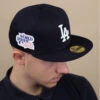 NEW ERA Side Patch 5950 LA Black -Célèbre Chapeaux Magasin side patch 5950 la black