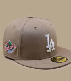 NEW ERA Side Patch 5950 LA Dodgers Camel Pink 3 NEW ERA Side Patch 5950 LA Dodgers Camel Pink -Célèbre Chapeaux Magasin side patch 5950 la dodgers camel pink 1