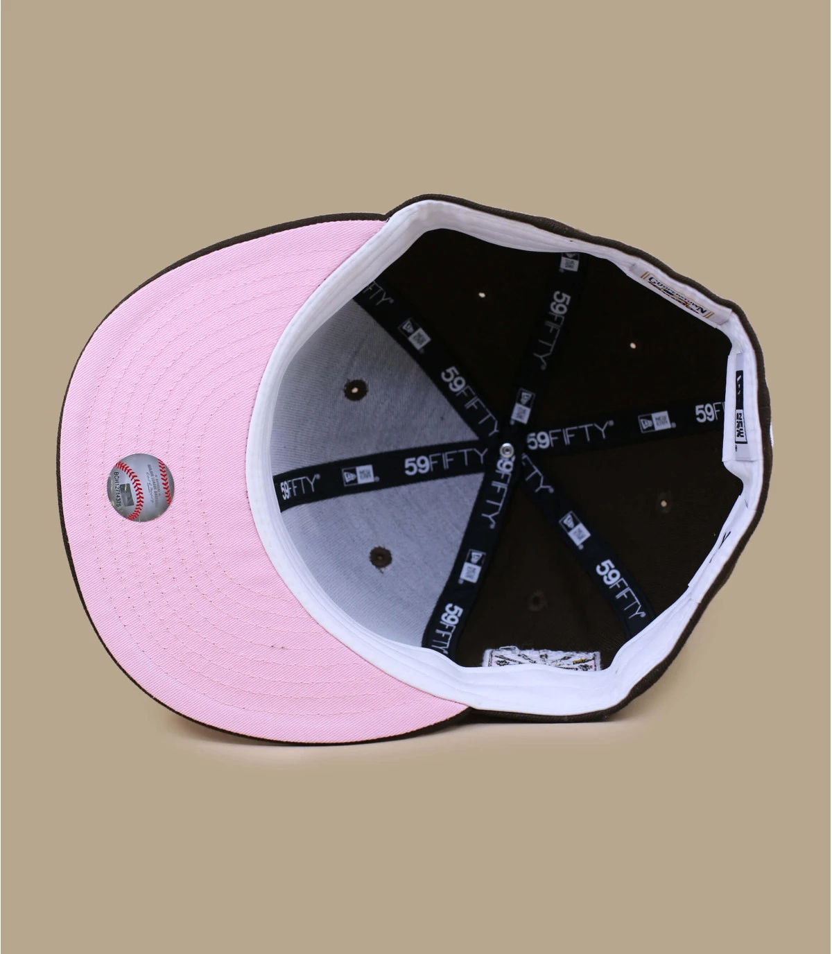 Side Patch 5950 LA Dodgers walnut pink NEW ERA Side Patch 5950 LA Dodgers Walnut Pink -Célèbre Chapeaux Magasin side patch 5950 la dodgers walnut pink 4