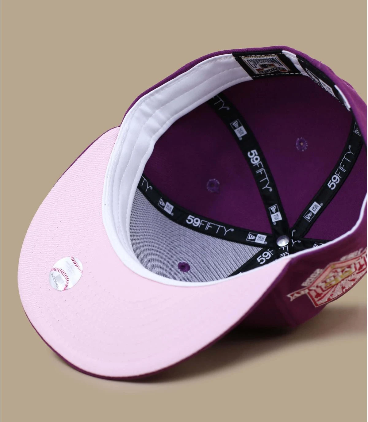 Side Patch 5950 LA sparkling grape NEW ERA Side Patch 5950 LA Sparkling Grape -Célèbre Chapeaux Magasin side patch 5950 la sparkling grape 5