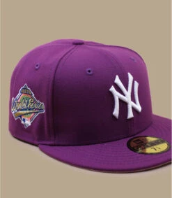 NEW ERA Side Patch 5950 NY Sparkling Grape -Célèbre Chapeaux Magasin side patch 5950 ny sparkling grape 2