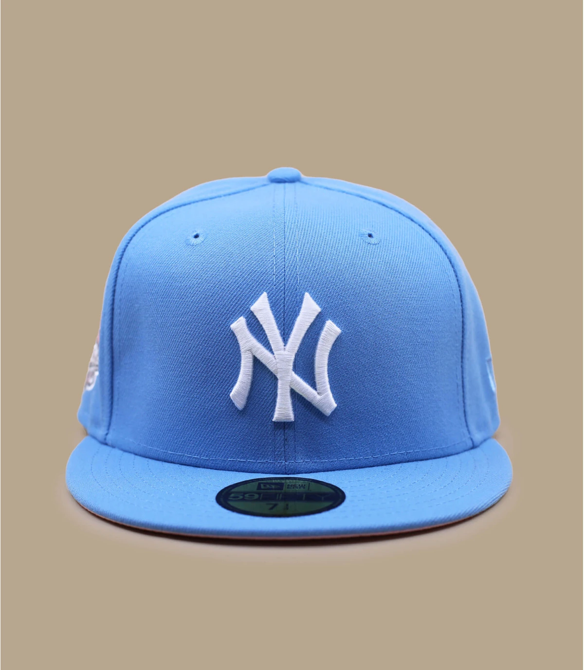 Side Patch 5950 NY Yankees sky pink NEW ERA Side Patch 5950 NY Yankees Sky Pink -Célèbre Chapeaux Magasin side patch 5950 ny yankees sky pink 2