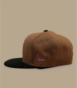 NEW ERA Side Patch 59Fifty Anaheim Angels Bronze Black Corduroy -Célèbre Chapeaux Magasin side patch 59fifty anaheim angels bronze black corduroy 2