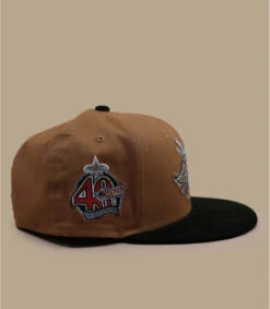 NEW ERA Side Patch 59Fifty Anaheim Angels Bronze Black Corduroy -Célèbre Chapeaux Magasin side patch 59fifty anaheim angels bronze black corduroy 3