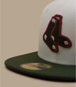 NEW ERA Side Patch 59Fifty Boston Red Sox Chrome Olive -Célèbre Chapeaux Magasin side patch 59fifty boston red sox chrome olive 2
