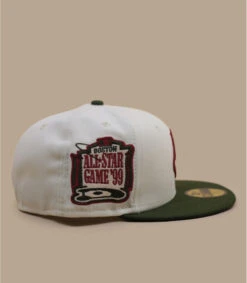 NEW ERA Side Patch 59Fifty Boston Red Sox Chrome Olive -Célèbre Chapeaux Magasin side patch 59fifty boston red sox chrome olive 3