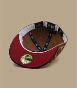 NEW ERA Side Patch 59Fifty Buffalo Bisons Bronze Black Corduroy -Célèbre Chapeaux Magasin side patch 59fifty buffalo bisons bronze black corduroy 6