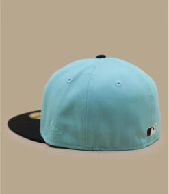 NEW ERA Side Patch 59Fifty Minnesota Twins Blue Tint Black -Célèbre Chapeaux Magasin side patch 59fifty minnesota twins blue tint black 3