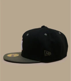 NEW ERA Side Patch 59Fifty New York Yankees Black New Olive -Célèbre Chapeaux Magasin side patch 59fifty new york yankees black new olive 3