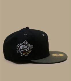 NEW ERA Side Patch 59Fifty New York Yankees Black New Olive -Célèbre Chapeaux Magasin side patch 59fifty new york yankees black new olive 4