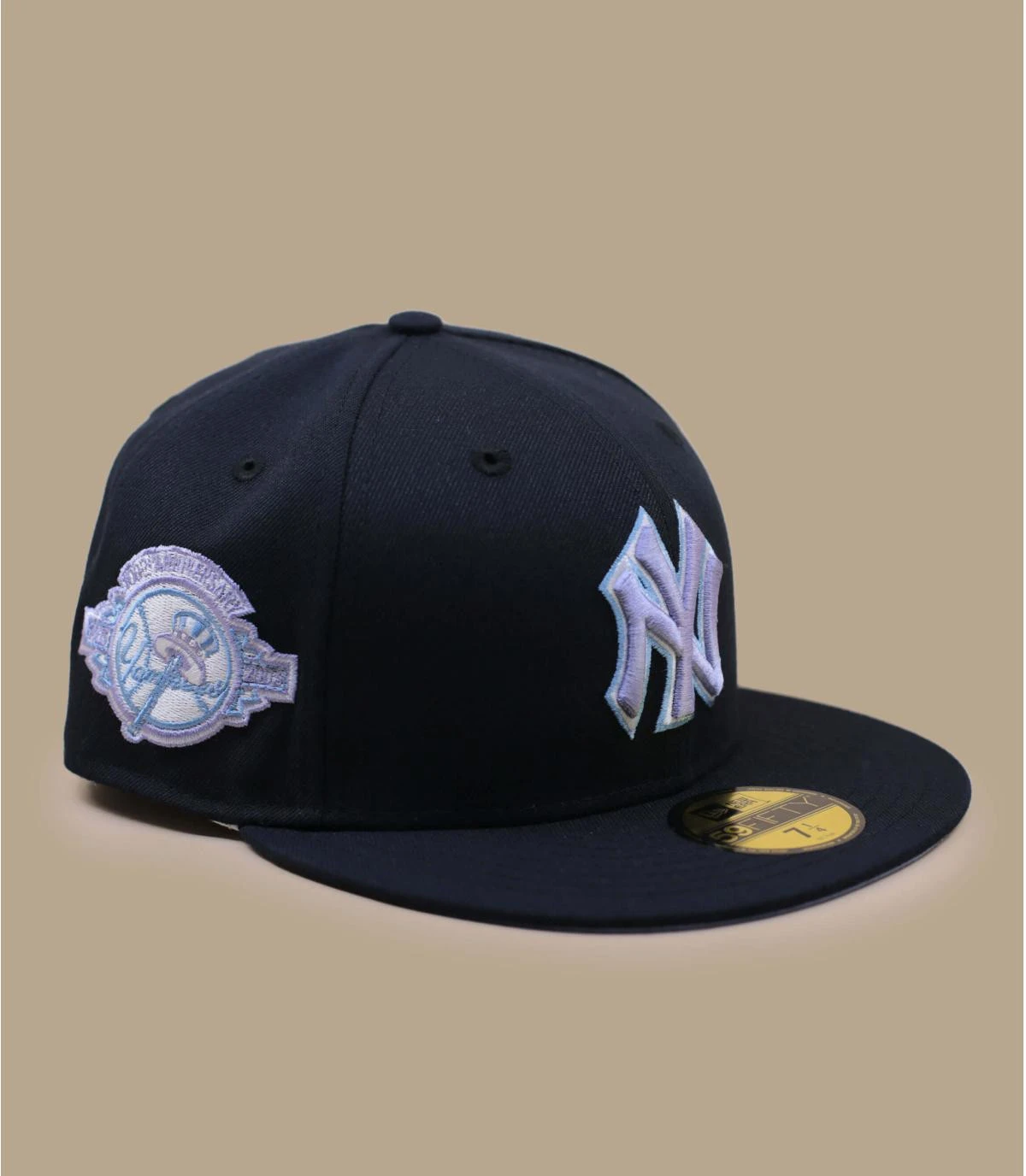 Side Patch 59Fifty New York Yankees navy lavender NEW ERA Side Patch 59Fifty New York Yankees Navy Lavender -Célèbre Chapeaux Magasin side patch 59fifty new york yankees navy lavender 3