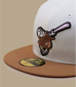NEW ERA Side Patch 59Fifty San Diego Padres Bronze Chrome Brown Pink -Célèbre Chapeaux Magasin side patch 59fifty san diego padres bronze chrome brown pink 2