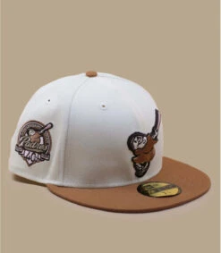 NEW ERA Side Patch 59Fifty San Diego Padres Bronze Chrome Brown Pink -Célèbre Chapeaux Magasin side patch 59fifty san diego padres bronze chrome brown pink 3