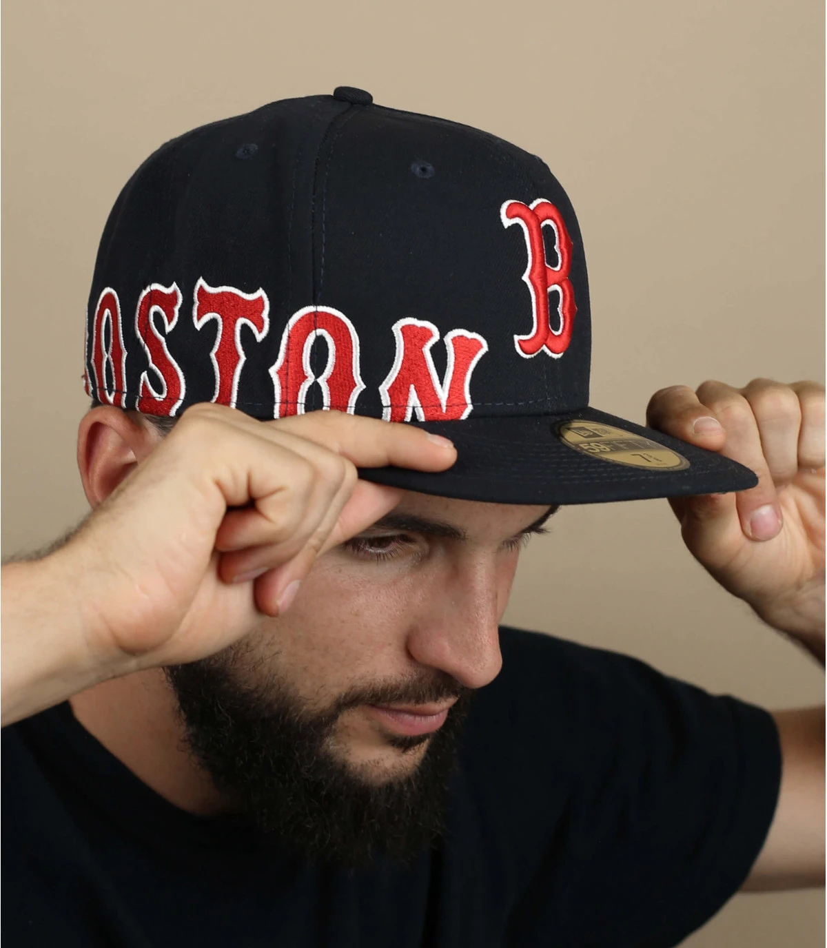 Side Split 5950 Boston NEW ERA Side Split 5950 Boston -Célèbre Chapeaux Magasin side split 5950 boston