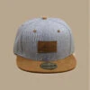 Snapback Everyday Adventures Grey Brown -Célèbre Chapeaux Magasin snapback everyday adventures grey brown