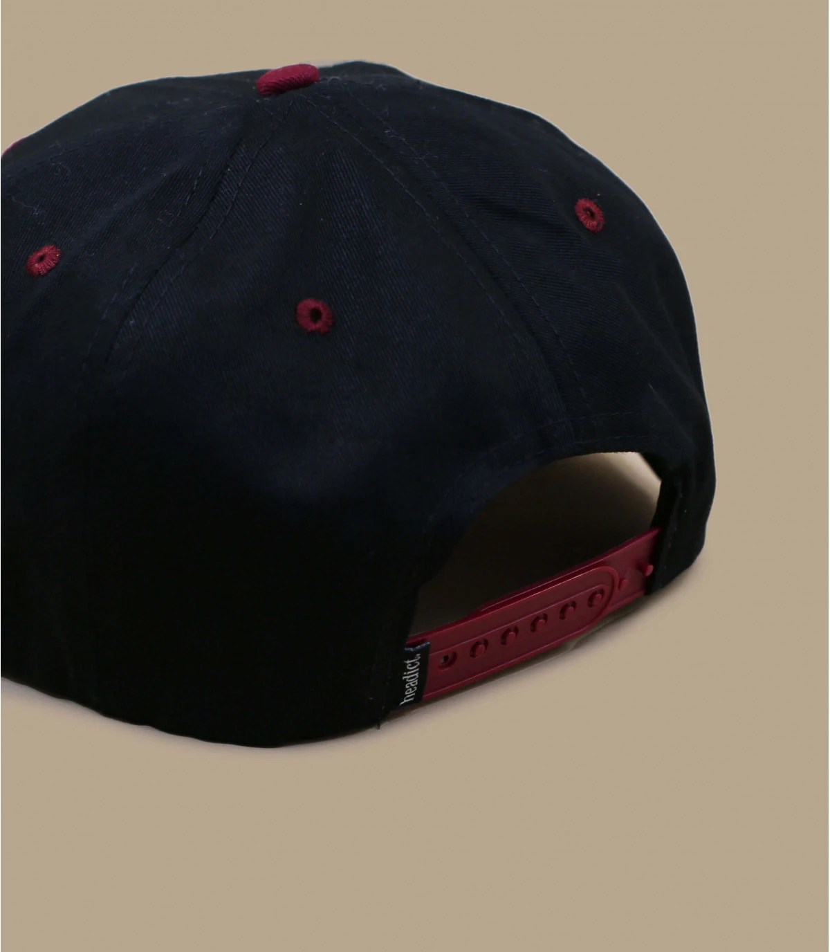Snapback First Come First Tarck black burgundy Snapback First Come First Tarck Black Burgundy -Célèbre Chapeaux Magasin snapback first come first tarck black burgundy 3