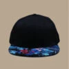 Snapback Floral Black