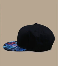 Snapback Floral Black -Célèbre Chapeaux Magasin snapback floral black 2