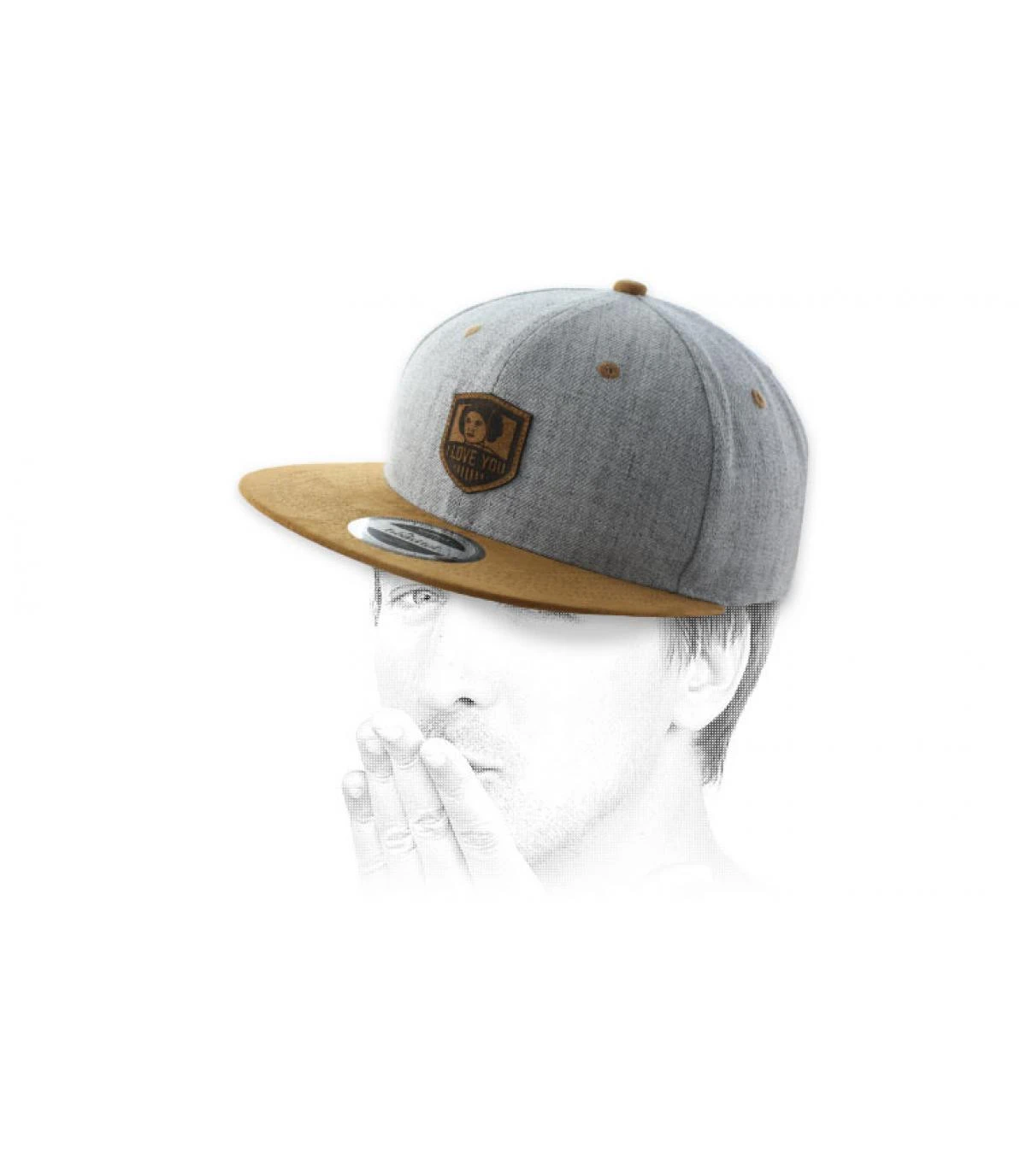 Snapback I Love You grey suede Snapback I Love You Grey Suede -Célèbre Chapeaux Magasin snapback i love you grey suedesnapback20Princesse20I20love20you20Snapback20I20Love20You20grey20suede