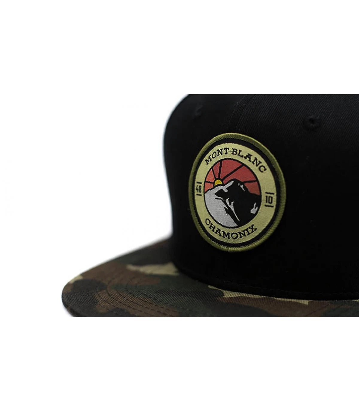 Snapback Mont Blanc black camo Snapback Mont Blanc Black Camo -Célèbre Chapeaux Magasin snapback mont blanc black