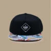 Snapback Rubber Aztek Black