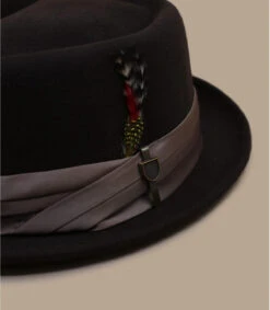 Brixton Stout Pork Pie Brown Bronze -Célèbre Chapeaux Magasin stout pork pie brown bronze 2