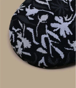 Kangol Street Floral 504 Black -Célèbre Chapeaux Magasin street floral 504 black 3