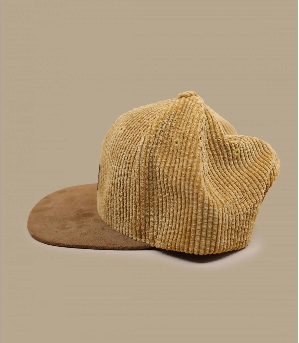 Suede Cap Cord beige Reell Suede Cap Cord Beige -Célèbre Chapeaux Magasin suede cap cord beige 4
