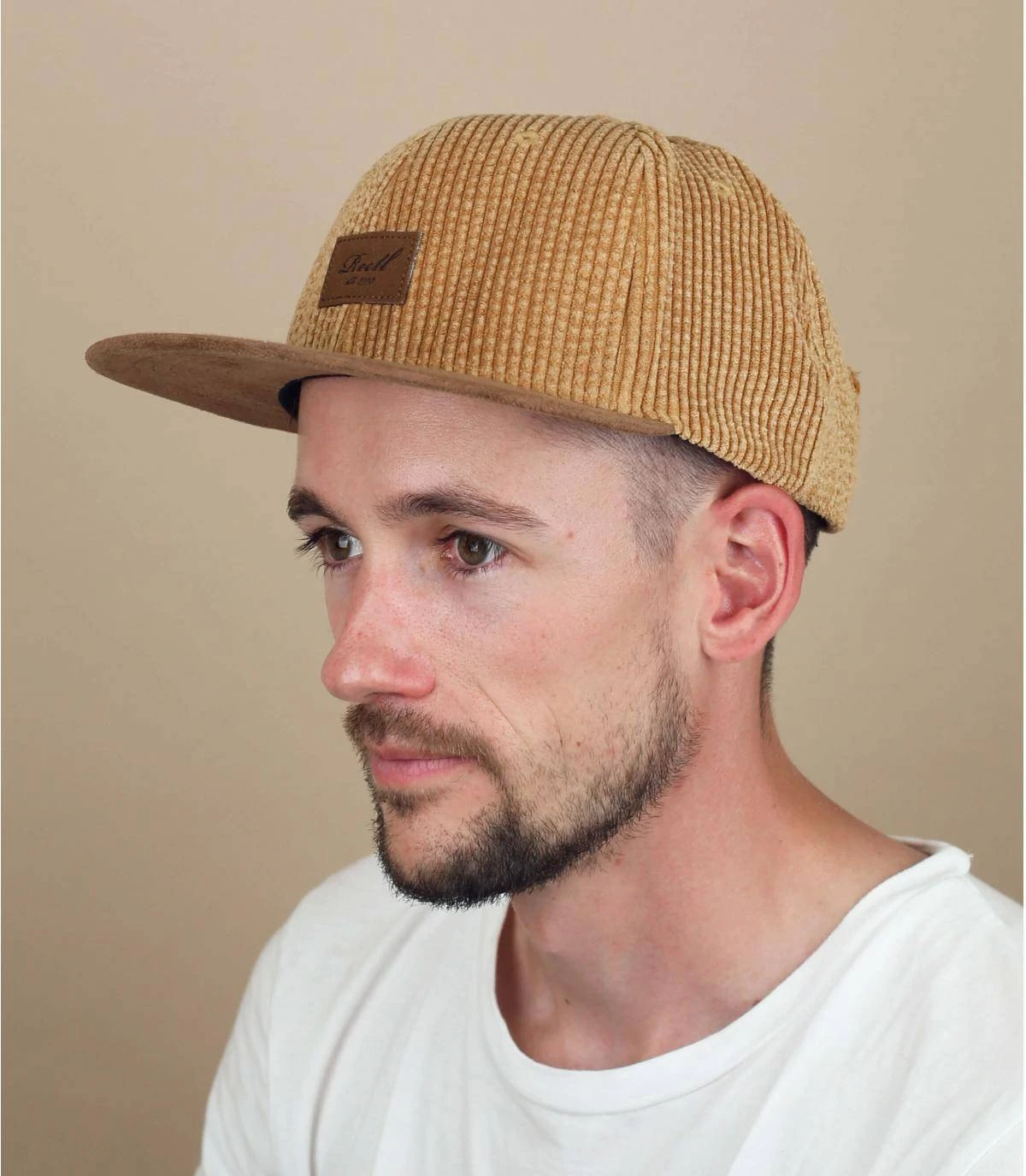 Suede Cap Cord beige Reell Suede Cap Cord Beige -Célèbre Chapeaux Magasin suede cap cord beige