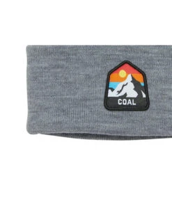 Coal The Peak Heather Grey -Célèbre Chapeaux Magasin the peak heather greybonnet20revers20gris20Coal