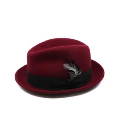 Bailey The Tino Port -Célèbre Chapeaux Magasin the tino portBailey20trilby20bordeaux20Bailey
