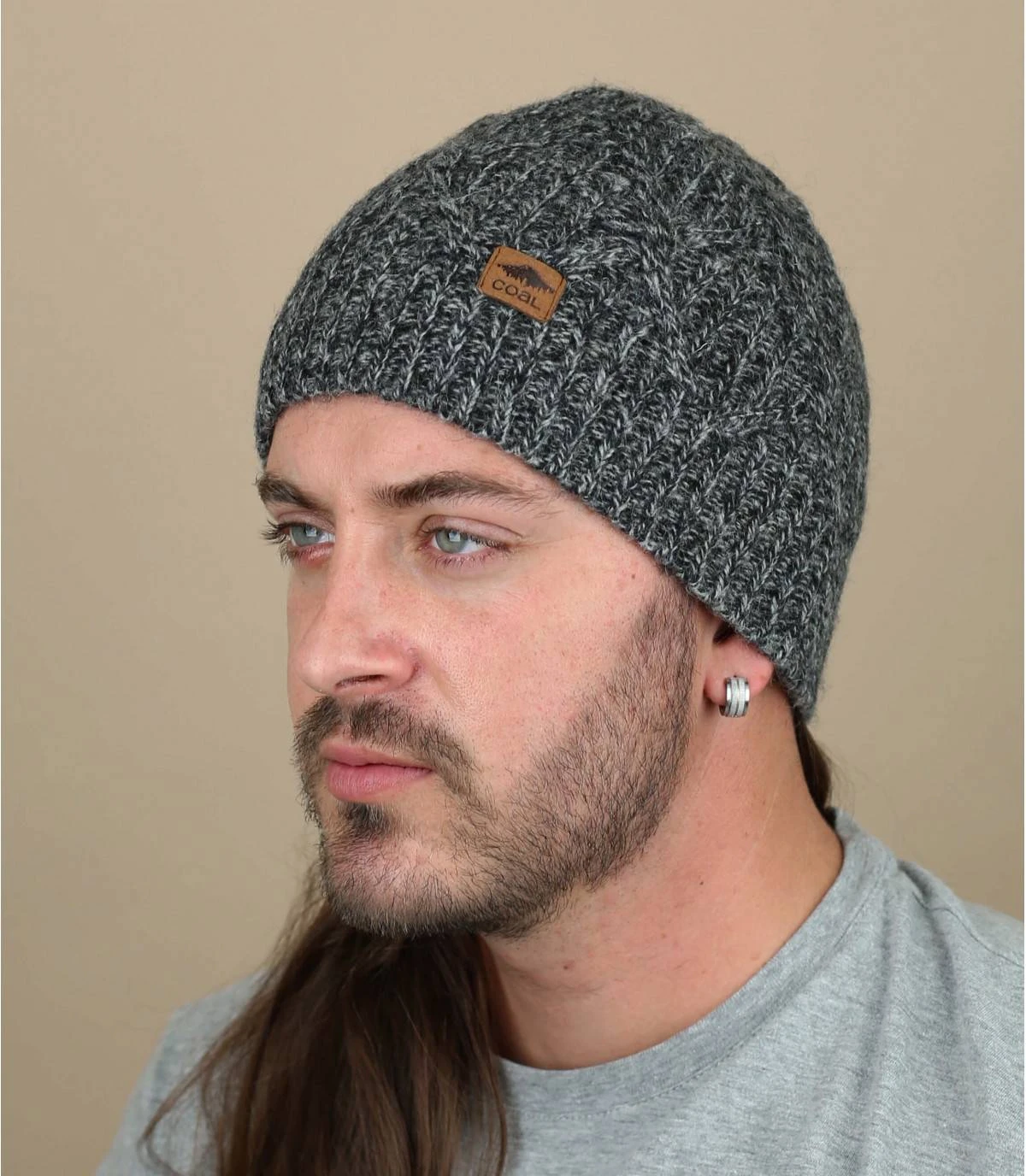 The Yukon black marl Coal The Yukon Black Marl -Célèbre Chapeaux Magasin the yukon black marl