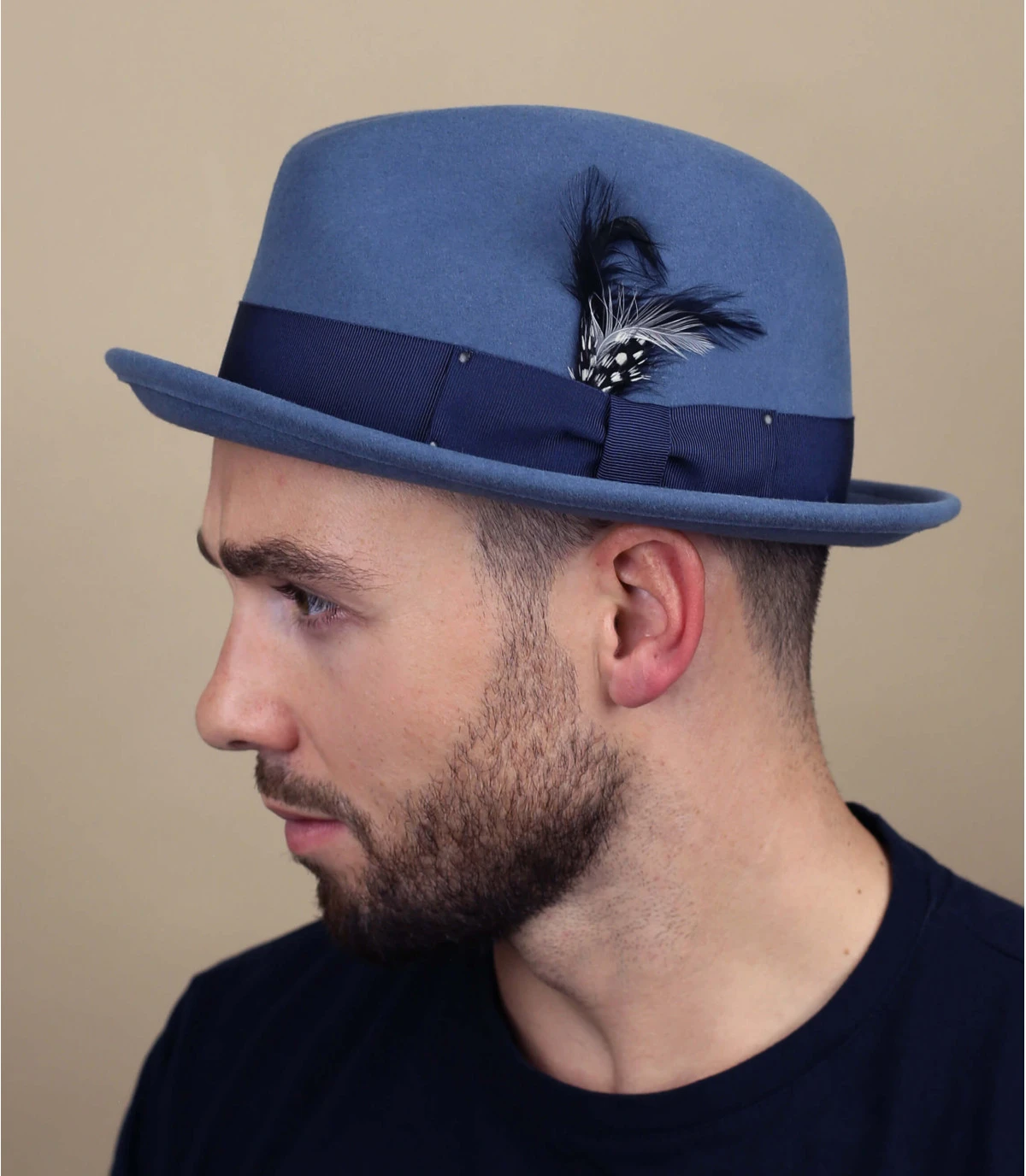 Tino vintage blue Bailey Tino Vintage Blue -Célèbre Chapeaux Magasin tino vintage blue