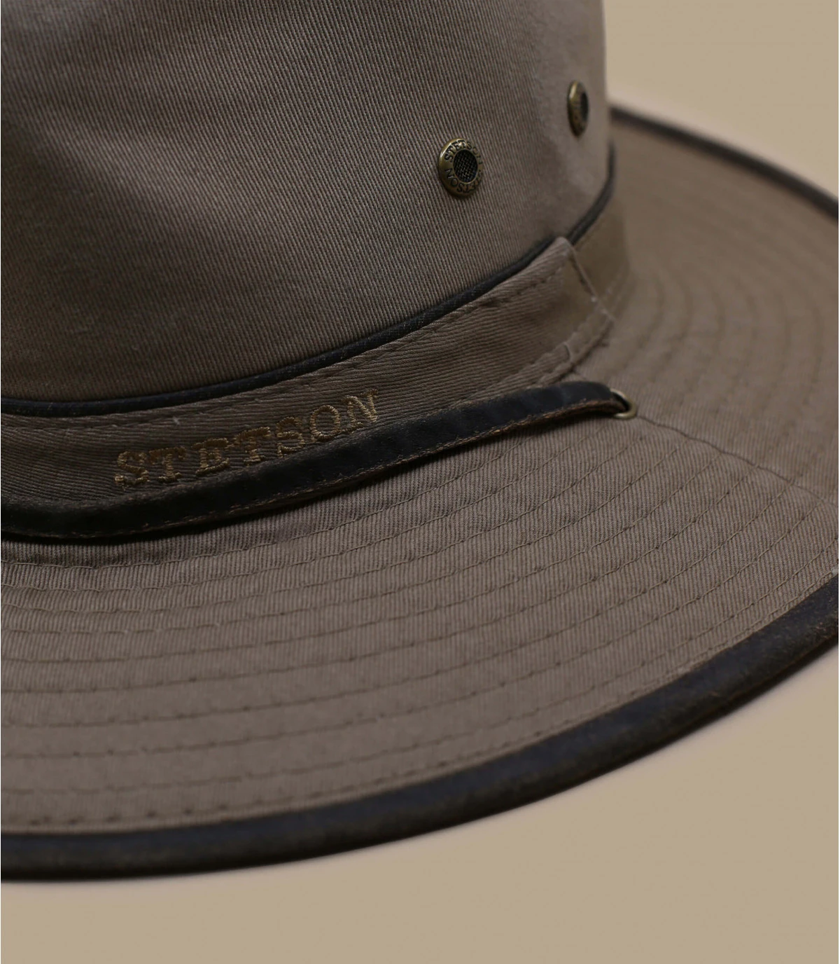 Traveller Cotton brown Stetson Traveller Cotton Brown -Célèbre Chapeaux Magasin traveller cotton brown 1
