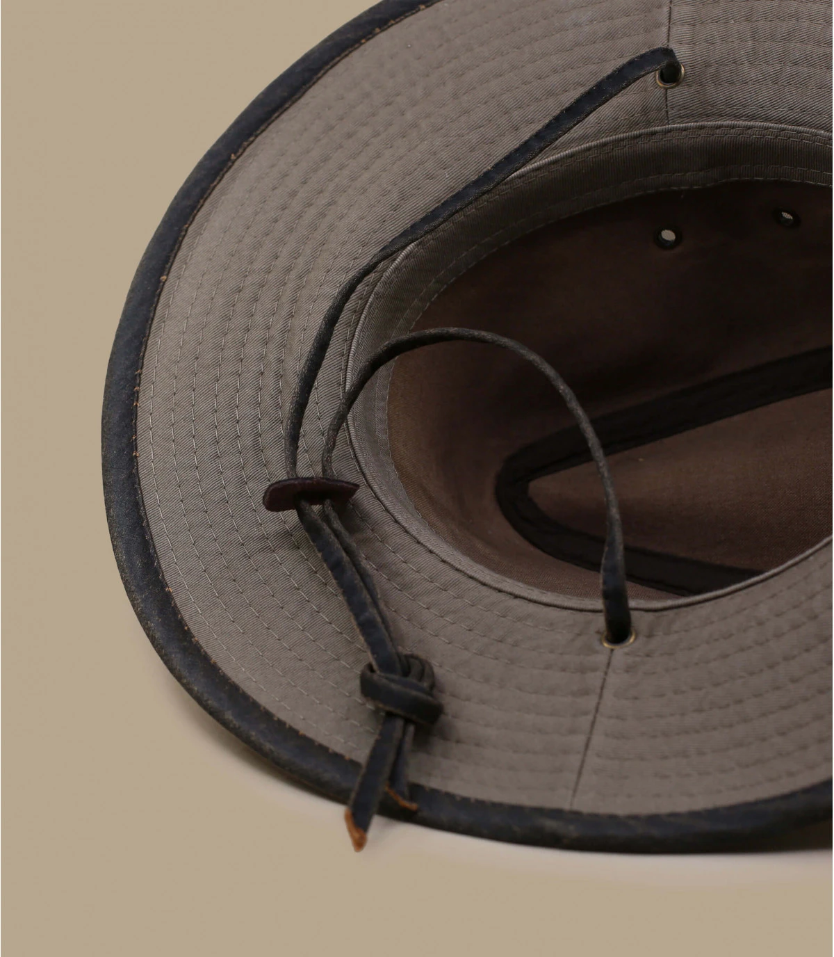 Traveller Cotton brown Stetson Traveller Cotton Brown -Célèbre Chapeaux Magasin traveller cotton brown 2