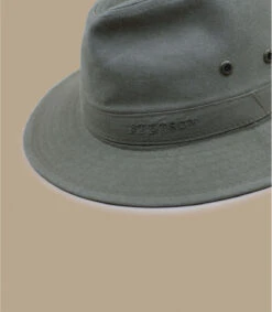 Célèbre Chapeaux Magasin -Célèbre Chapeaux Magasin traveller delave organic cotton khaki 1