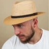 Stetson Traveller Panama Beige Mix -Célèbre Chapeaux Magasin traveller panama beige mix