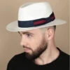 Stetson Traveller Panama Bleached -Célèbre Chapeaux Magasin traveller panama bleached