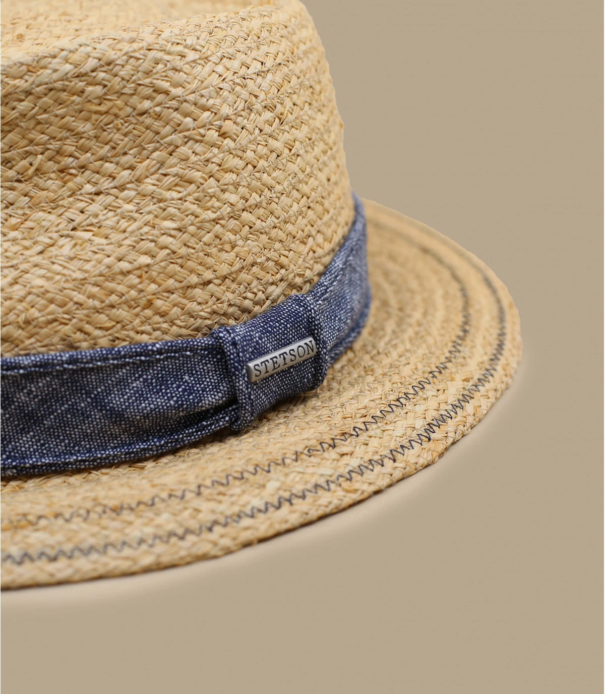 Traveller Raffia natural Stetson Traveller Raffia Natural -Célèbre Chapeaux Magasin traveller raffia natural 1
