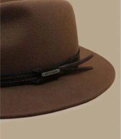 Stetson Traveller Woolfelt Camel 4 Stetson Traveller Woolfelt Camel -Célèbre Chapeaux Magasin traveller woolfelt camel 2