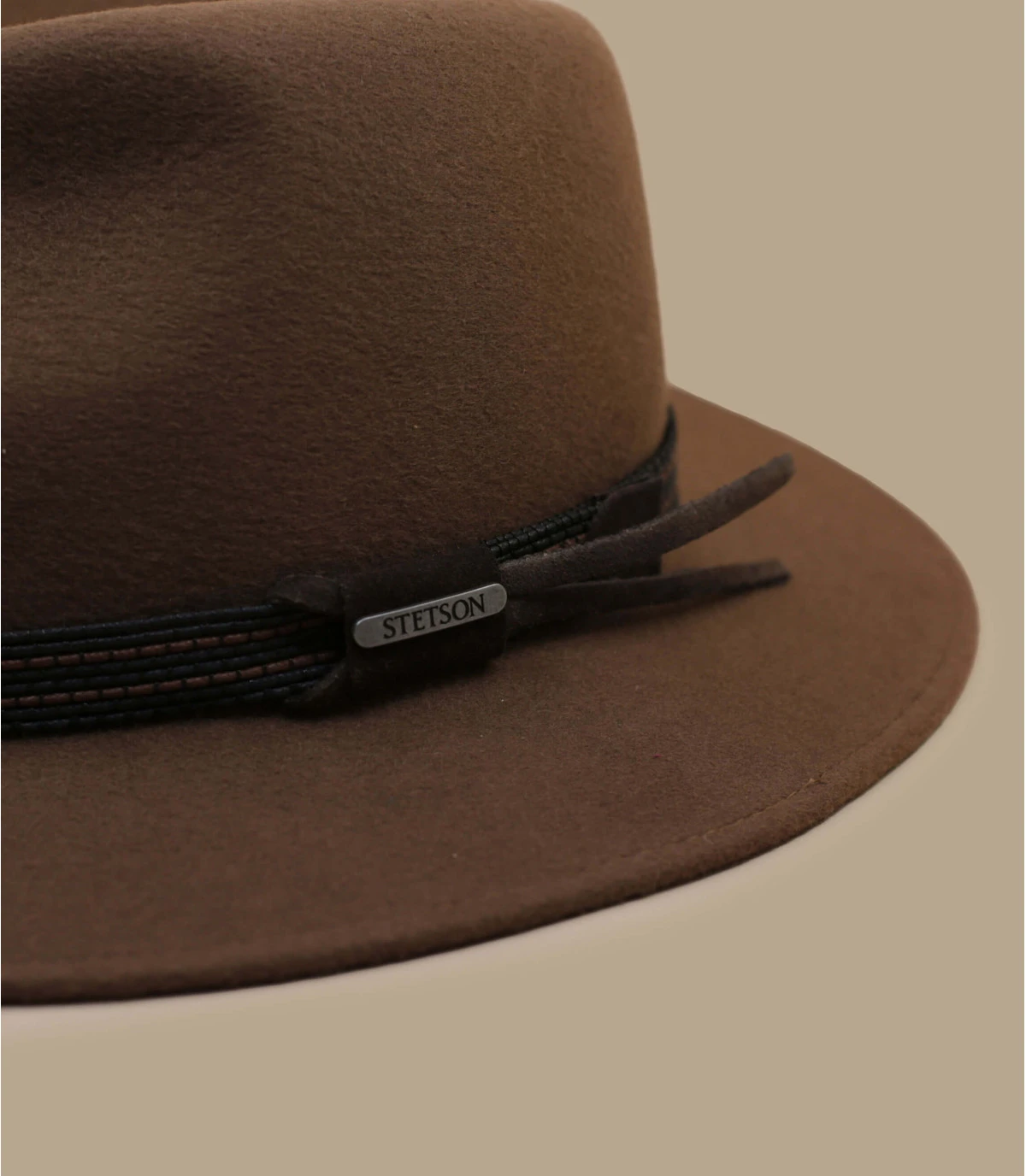 Traveller Woolfelt camel Stetson Traveller Woolfelt Camel -Célèbre Chapeaux Magasin traveller woolfelt camel 2