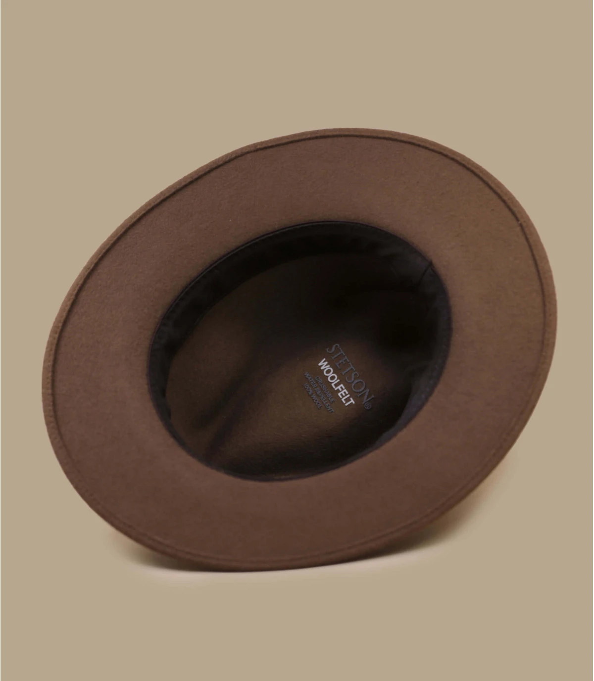 Traveller Woolfelt camel Stetson Traveller Woolfelt Camel -Célèbre Chapeaux Magasin traveller woolfelt camel 4