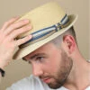Stetson Trilby Toyo Beige 2 Stetson Trilby Toyo Beige -Célèbre Chapeaux Magasin trilby toyo beige
