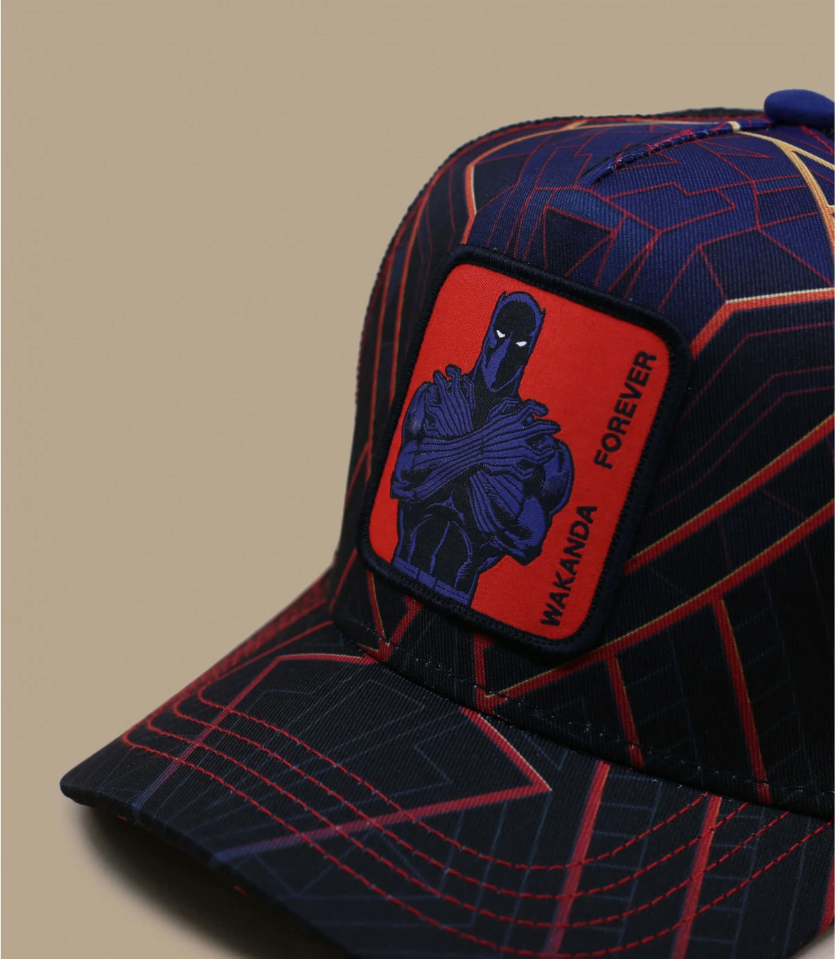 Trucker Black Panther Capslab Trucker Black Panther -Célèbre Chapeaux Magasin trucker black panther 2